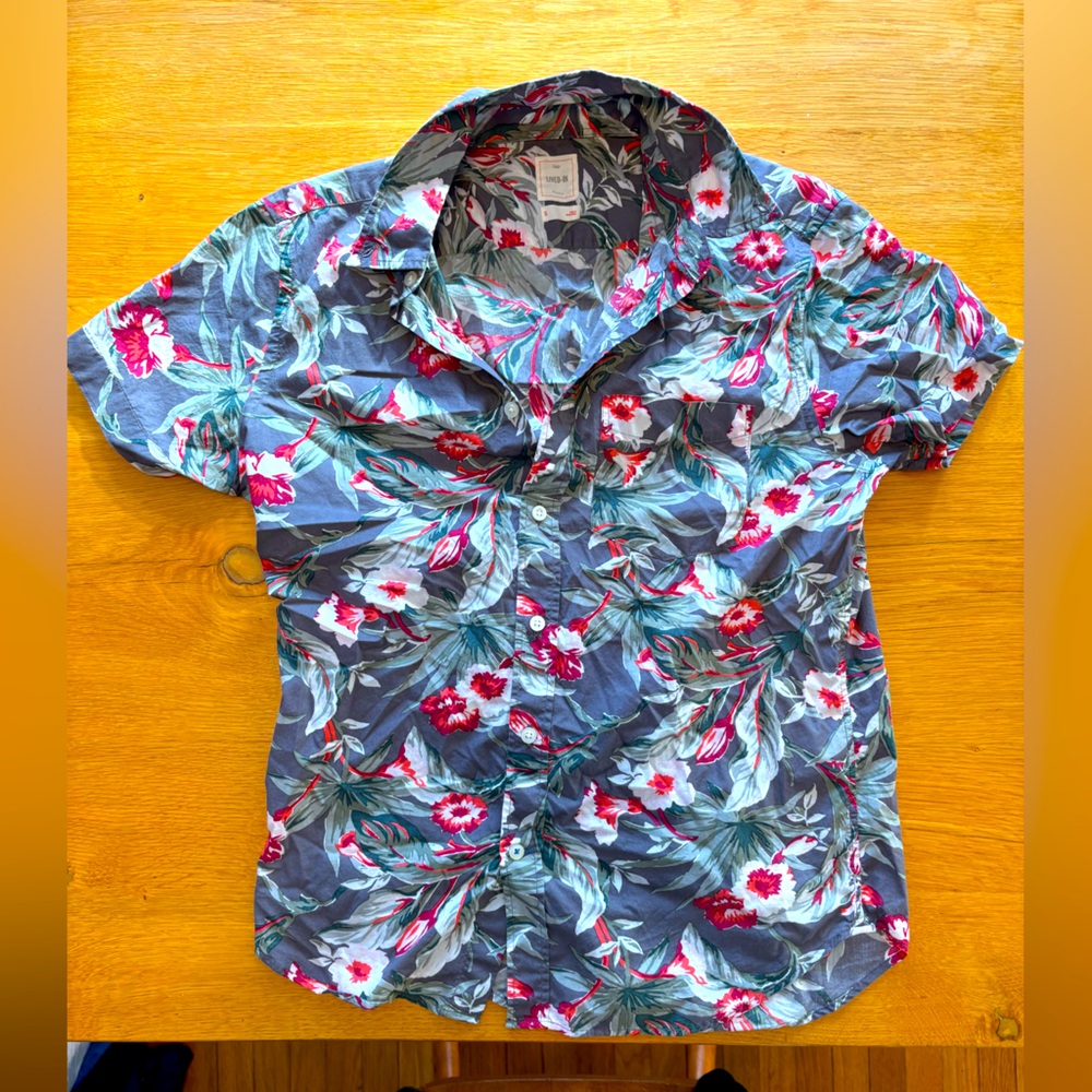 J Crew short sleeve hawaiian shirt